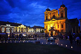 Timișoara , capitale européenne de la culture 2023 pour la Roumanie.