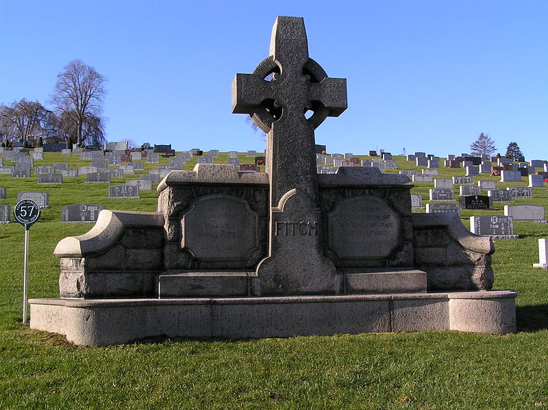 File:Druid Cross Memorial of Judge John Fitch 2011.JPG