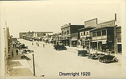 Historical Drumright (1920) Drumright 1920.jpg