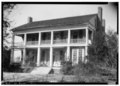 EAST ELEVATION (FRONT) - White-McGiffert House and Office, Mesopotamia Street, Eutaw, Greene County, AL HABS ALA,32-EUTA,11-2.tif