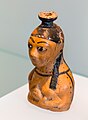 East Greek plastic aryballos - female bust - København NCG 3376 - 04