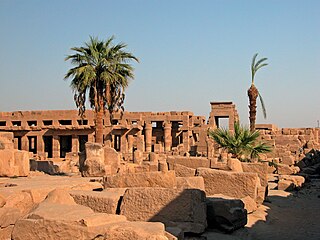 <span class="mw-page-title-main">Festival Hall of Thutmose III</span> Ancient shrine in Luxor, Egypt