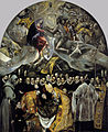 O enterro do conde de Orgaz, obra cumio de El Greco (ca. 1587).