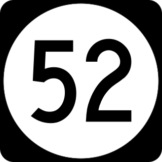 <span class="mw-page-title-main">New Jersey Route 52</span> Highway in New Jersey