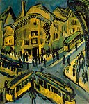 Nollendorfplatz av Ernst Ludwig Kirchner