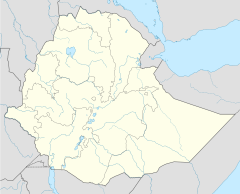 哈勒尔在埃塞俄比亚的位置