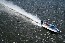 A ChampBoat at the 2006 Minneapolis race. F1 ChampBoat Minneapolis 2006.jpg