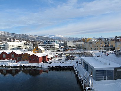 Hvordan komme seg til Finnsnes med offentlig transport - Om stedet