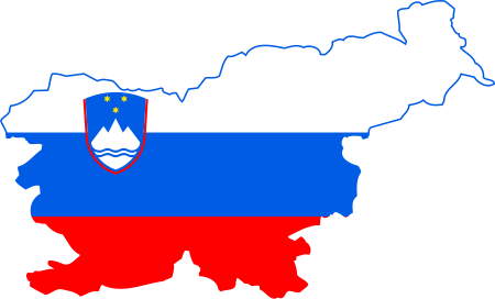 ไฟล์:Flag-map_of_Slovenia.svg