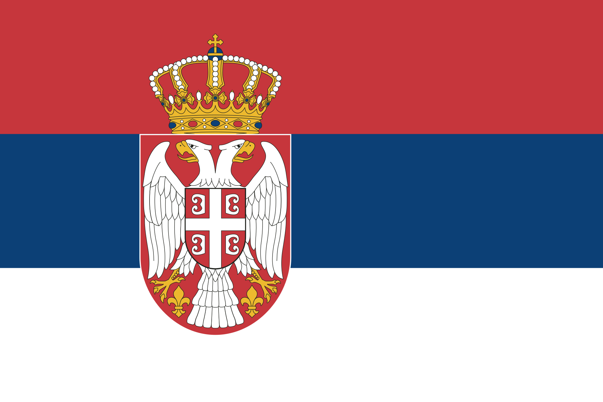 Image results for "serbia flag"