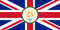 Bandeira do gobernador de Anguila