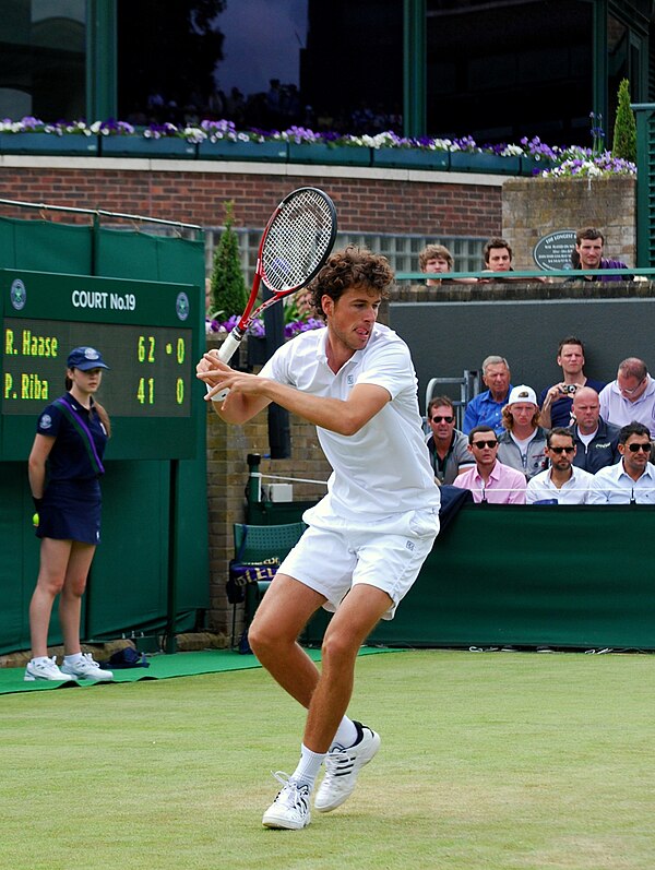 Robin Haase at the 2011 Wimbledon Championships