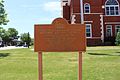 Forsyth Courthouse Square National Historic District sign