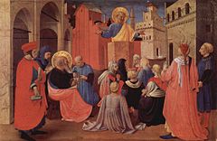 Sant Pere predicant de Fra Angelico, 1433 (Florència, San Marco)