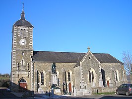De kerk van Pont-Farcy