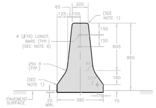 F-Shape barrier