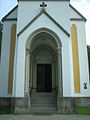 Eingangsportal am Glockenturm