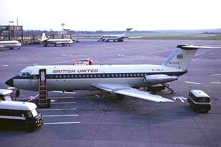 The first delivery was to British United Airways on 22 January 1965