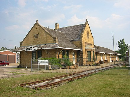 Great Northern Railway Princeton station