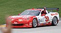 The GT sports car of Eric Curran and John Heinricy celebrating his win at an event at w:Road America. Template:Commonist