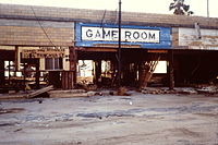 Game Room in Corpus Christi smashed by Hurricane Allen.jpg