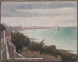 Georges-Pierre Seurat - Grandcamp, un soir - Google Art Project.jpg