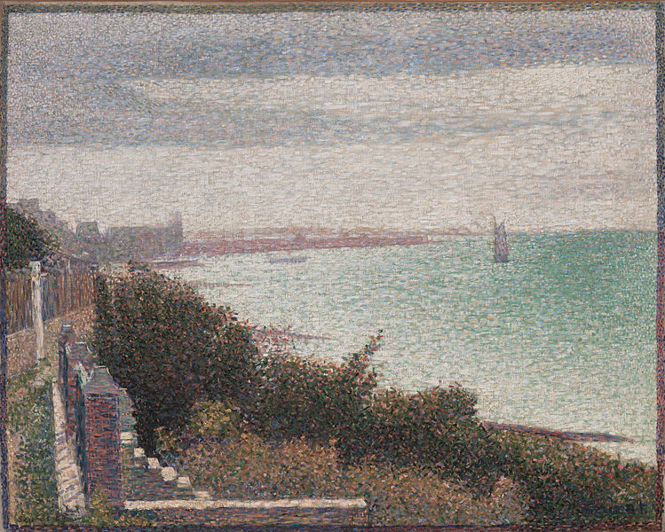 File:Georges-Pierre Seurat - Grandcamp, un soir - Google Art Project.jpg