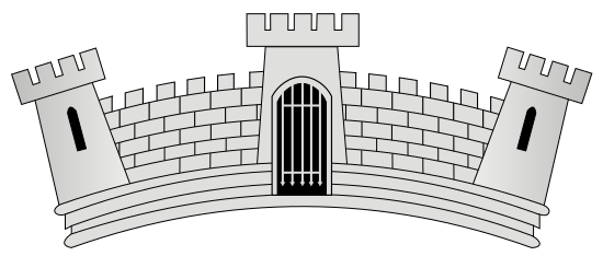 File:Georgian heraldry castle.svg