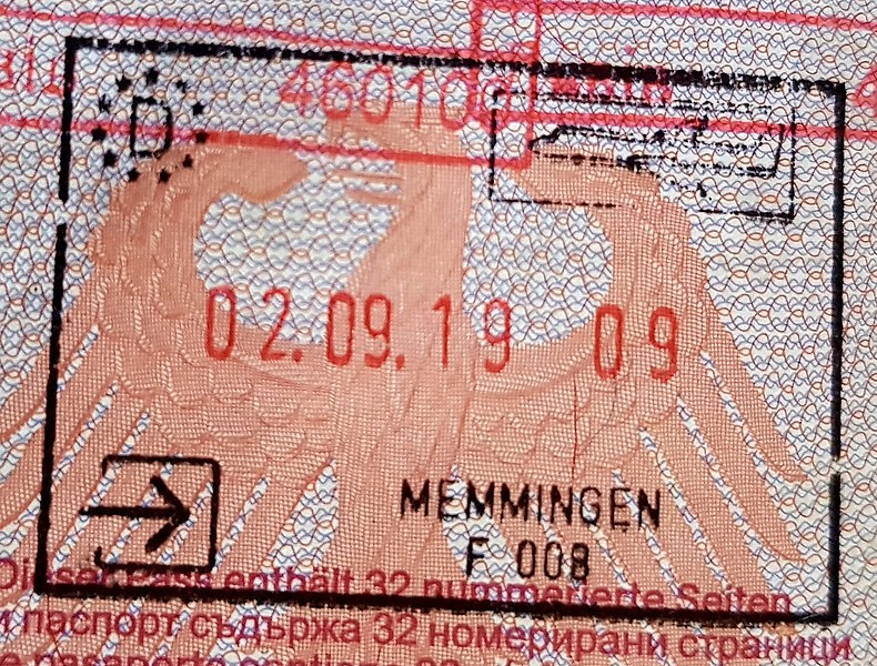 File:Germany Entry stamp Memmingen Airport 2019.jpg