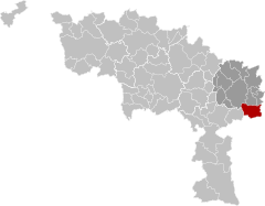 Gerpinnes Hainaut Belgium Map.svg
