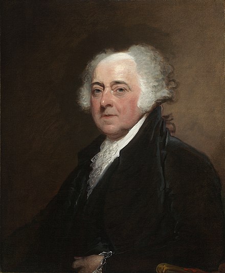 Gilbert Stuart, John Adams, c. 1800-1815