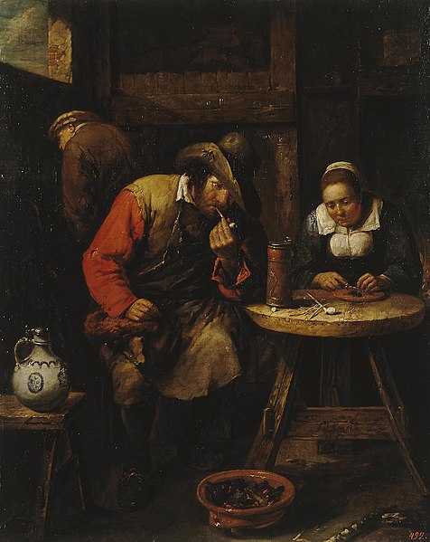 File:Gillis van Tilborgh - Smoker.jpg