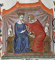 Giovanna I di Napoli e Andrea d'Ungheria - Bibbia angioina (particolare).jpg