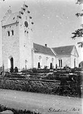 Fil:Gladsax kyrka, 1900, RAÄ.jpeg