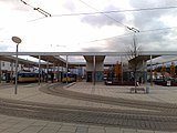 Hauptbahnhof電停（2009年撮影）