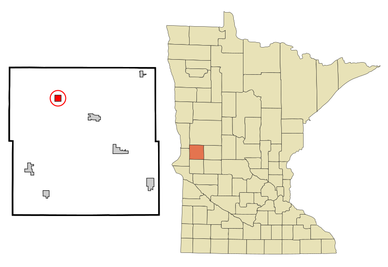 File:Grant County Minnesota Incorporated and Unincorporated areas Wendell Highlighted.svg