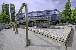 Uitbreiding van de Nassauschool uit 2002 (architectenbureau Skets)