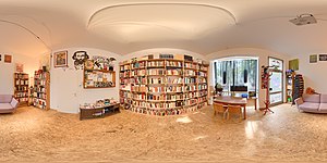 Gustav Landauer Bibliothek 360° Ansicht