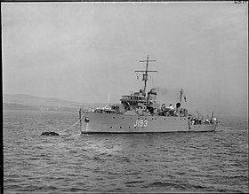 Illustratieve afbeelding van het item HMS Lyme Regis (J193)