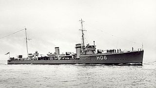 HMS <i>Shamrock</i> (1918) Royal Navy S class destroyer