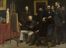 Ένα Εργαστήριο στο Μπατινιόλ, 1870, Μουσείο Ορσέ