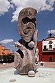 Homenaje, escultura de Luis Yaotl Aragón