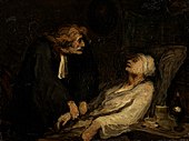 Honoré Daumier - Der Hypochonder (Le Malade imaginaire) - BF75 - Barnes Foundation.jpg