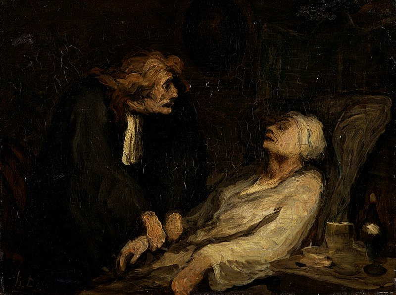 File:Honoré Daumier - The Hypochondriac (Le Malade imaginaire) - BF75 - Barnes Foundation.jpg
