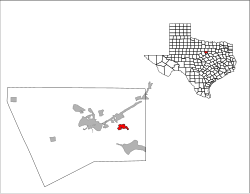 Vị trí trong Quận Hood, Texas