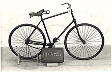 Safety bicycle, c. 1890 Humber Safety Bicycle.jpg