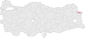 Iğdır Turkey Provinces locator.gif