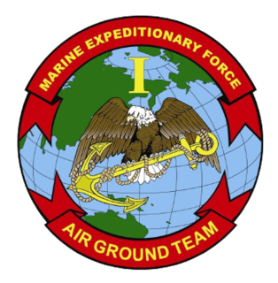 <span class="mw-page-title-main">I Marine Expeditionary Force</span> Military unit of the United States Marine Corps