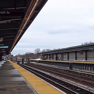 <span class="mw-page-title-main">Avenue U station (IND Culver Line)</span> New York City Subway station in Brooklyn