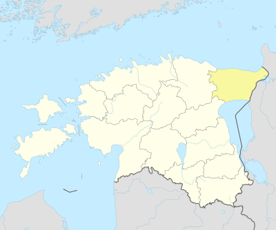 LocMap Estonsko Ida-Viru